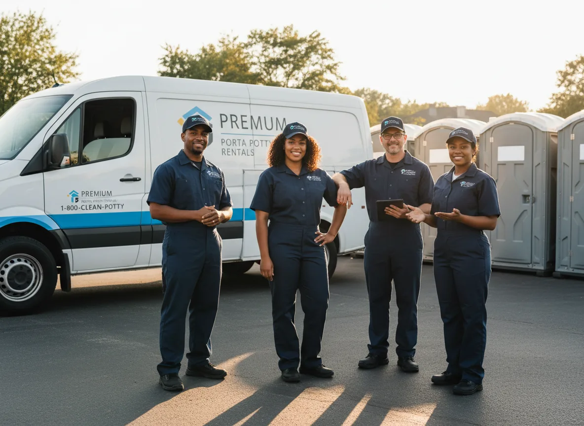 VIP Portable Toilets company in Hingham, WI